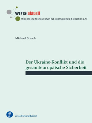 cover image of Der Ukraine-Konflikt und die gesamteuropäische Sicherheit
